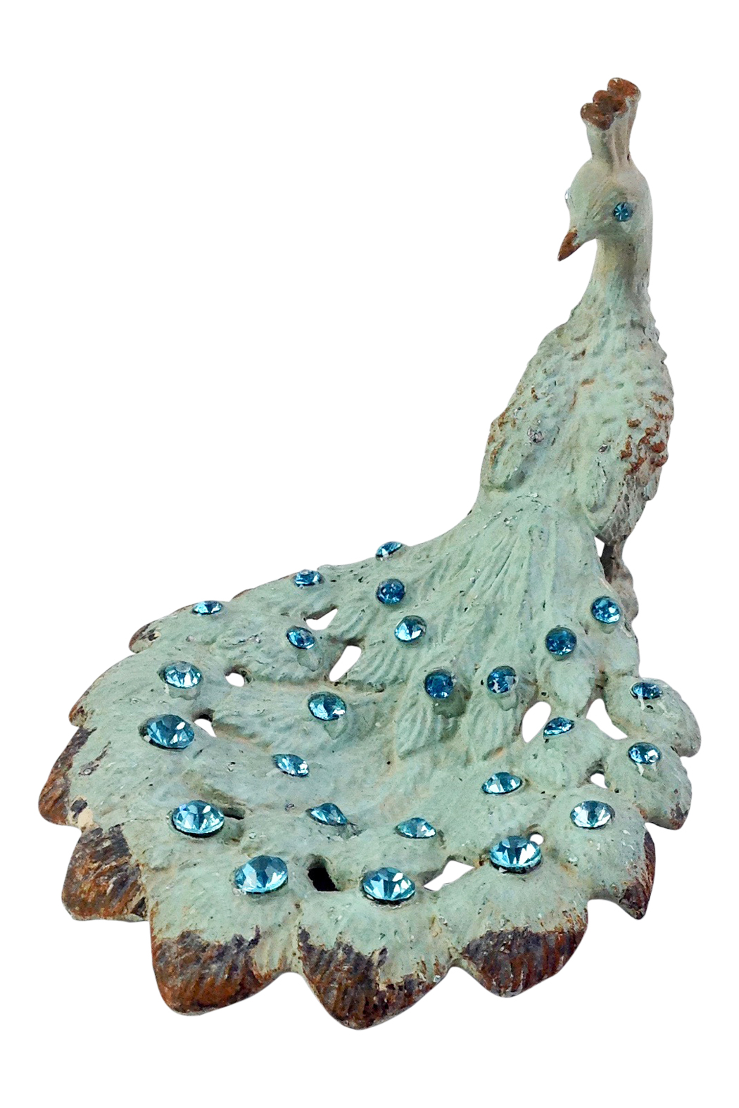 PEACOCK TRINKET DISH Go Home, Gabriela's...