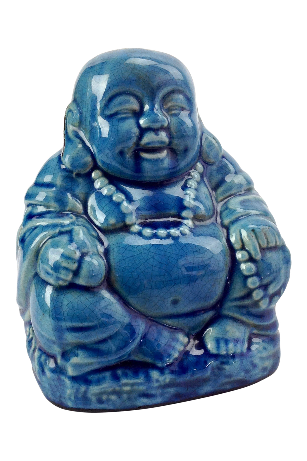BLUE CERAMIC BUDDHA GO HOME... Modern Decor & Gifts