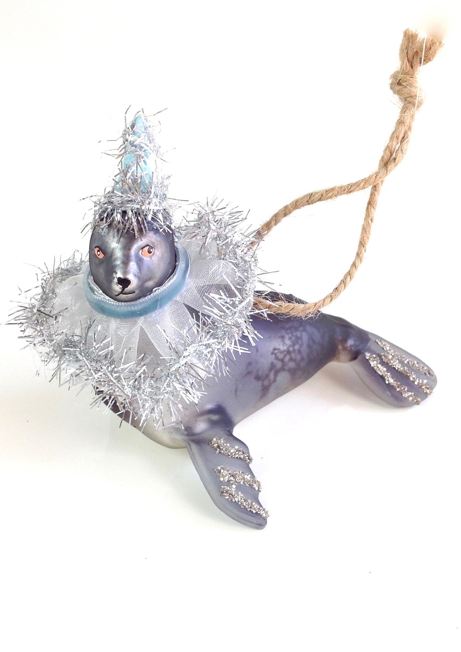 Gray Seal Ornament GO HOME... Unusual Decor and Gifts