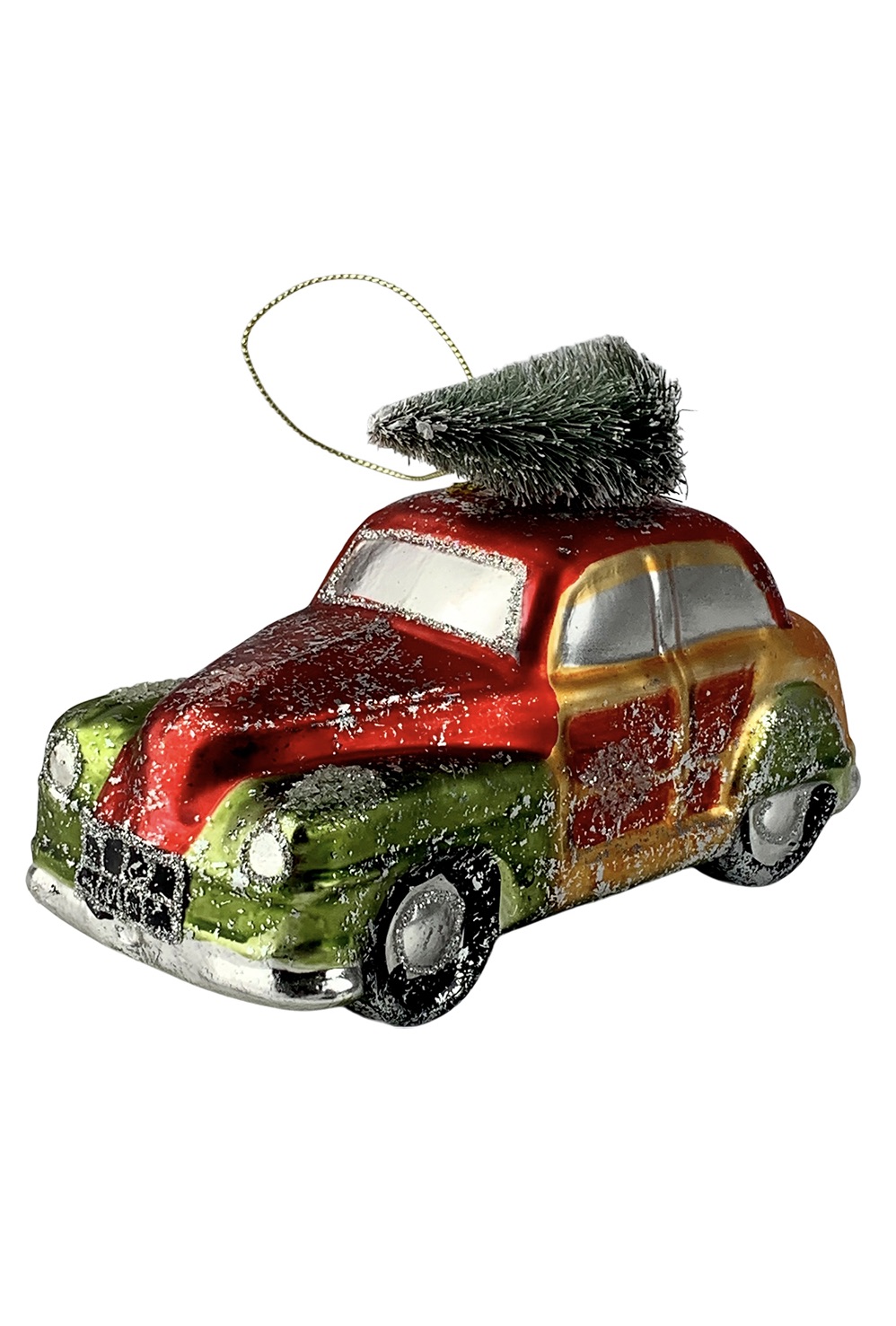 Glass Vintage Car Ornament GO HOME... Unusual Decor and Gifts