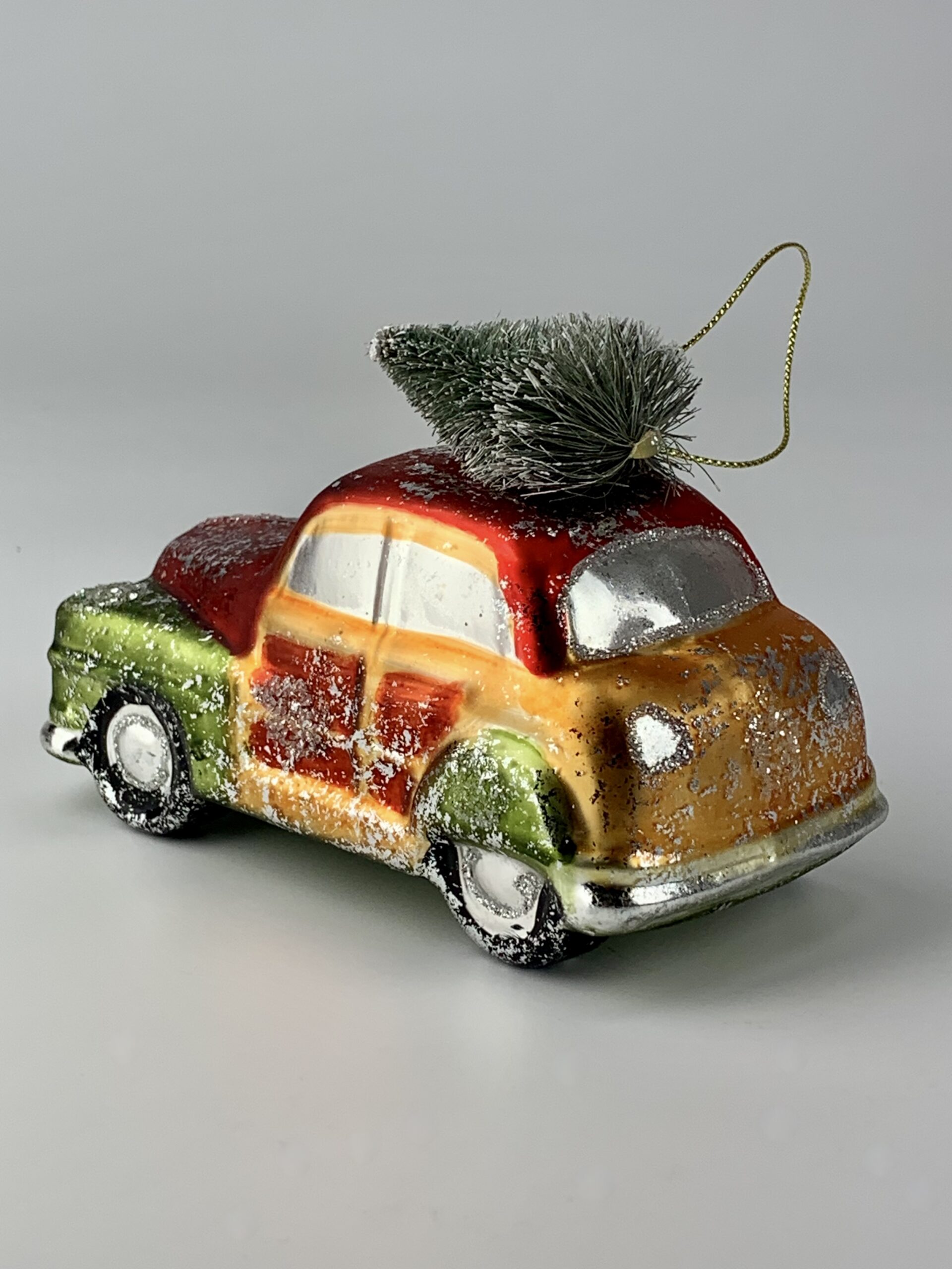 Glass Vintage Car Ornament GO HOME... Unusual Decor and Gifts