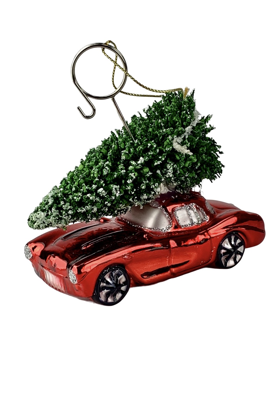 Glass Sportscar Ornament GO HOME... Unusual Decor and Gifts
