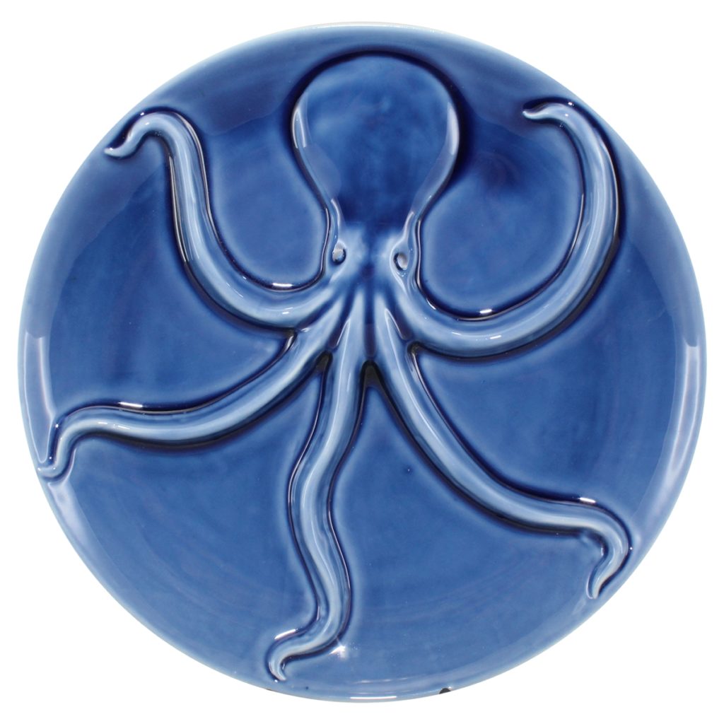 Round Octopus Plate GO HOME... Modern Decor & Gifts