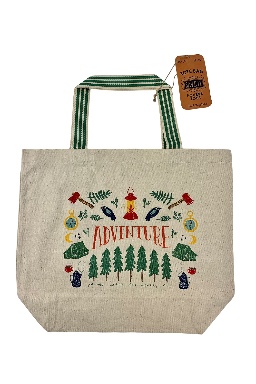 Large Camping Adventure Tote Go Home, Gabriela's...